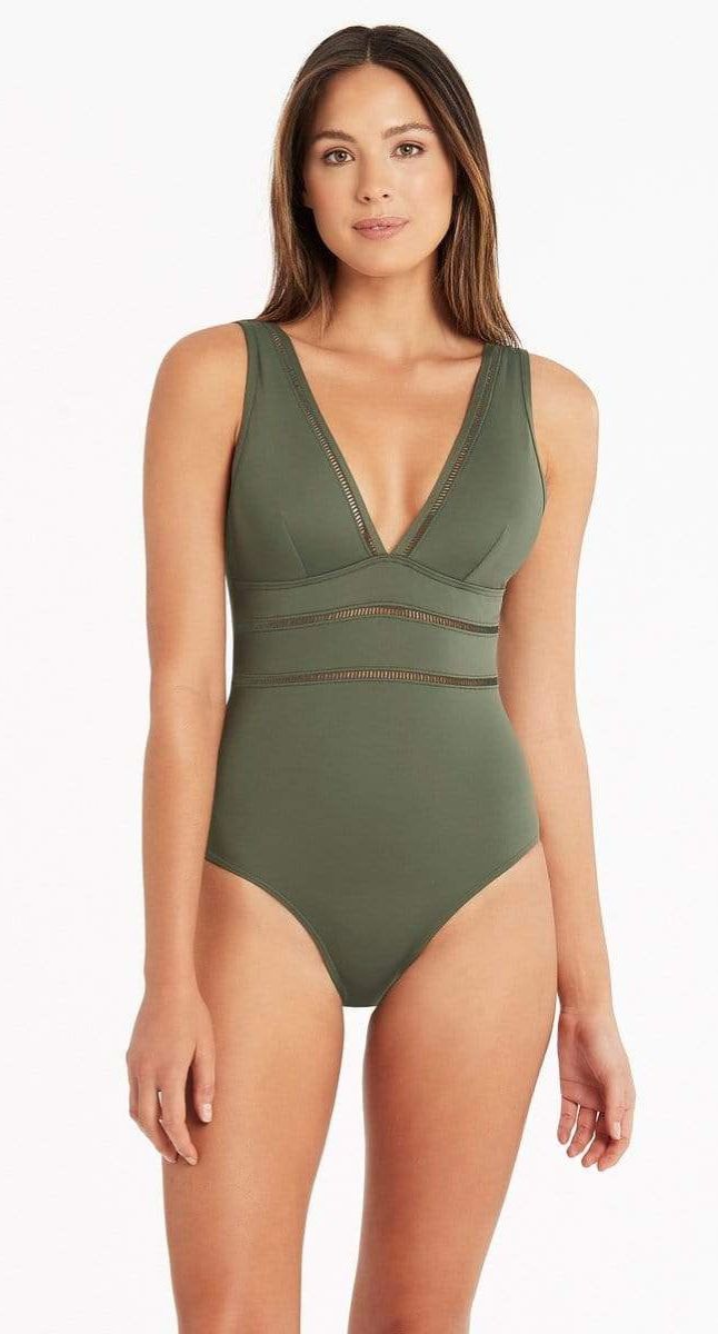 Sea Level Essentials Spliced One Piece