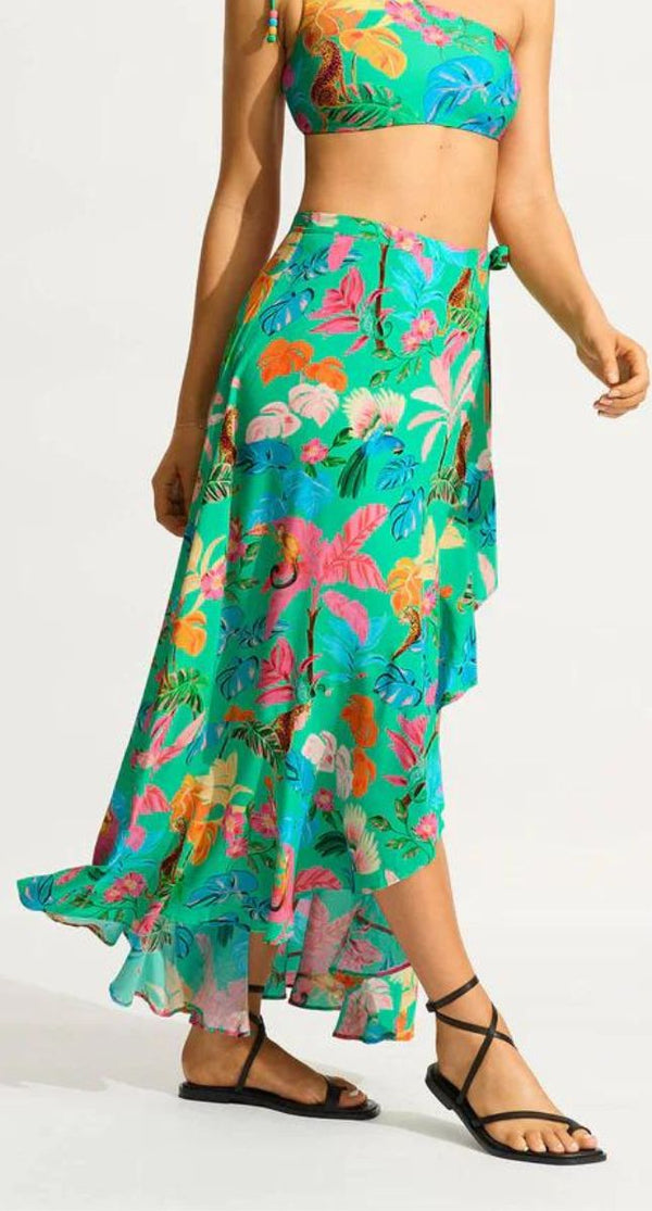 Seafolly Tropica Tropica Wrap Skirt - Carla Swimwear