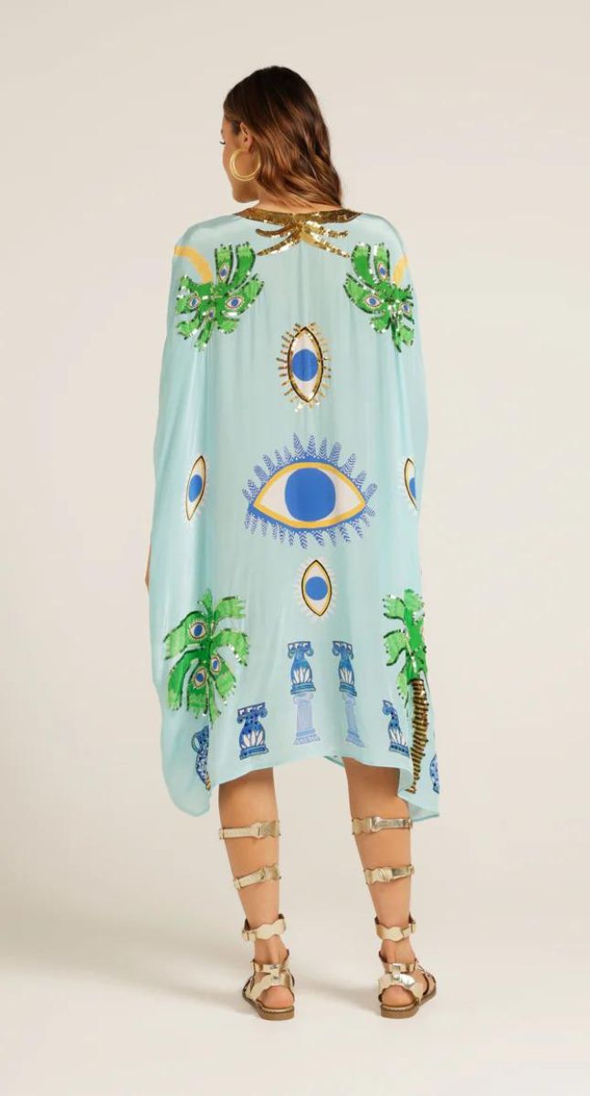 The Evil Eye Capelette Kaftan