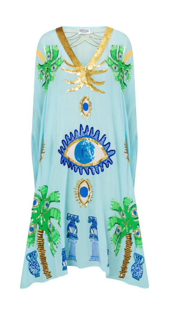 The Evil Eye Capelette Kaftan