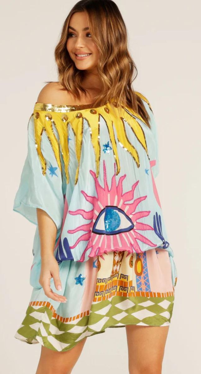 Hellios Long Kaftan