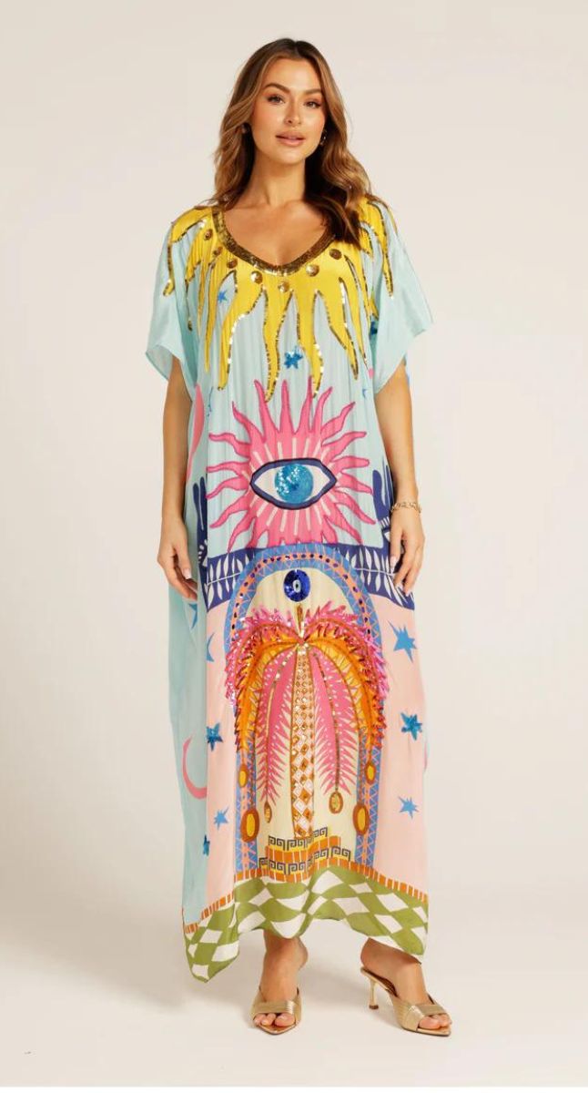 Hellios Long Kaftan