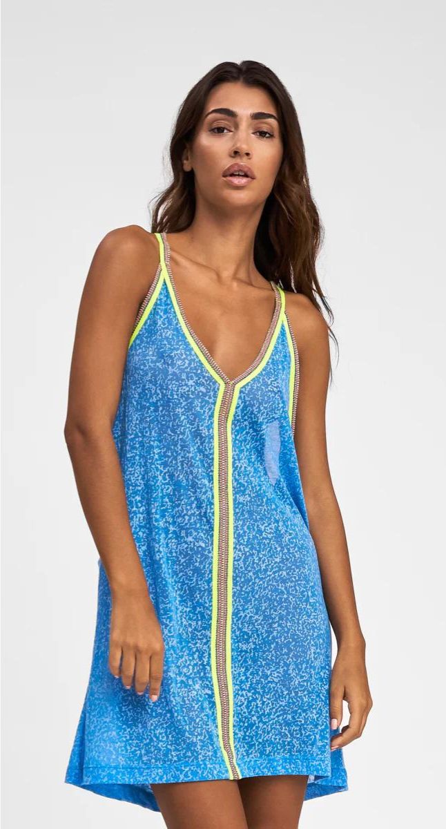 Pitusa Mini Blue Sundress - From Peru