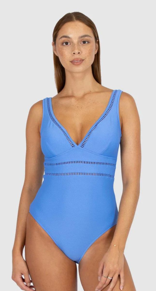 Rococco Long Line One Piece Swimsuit