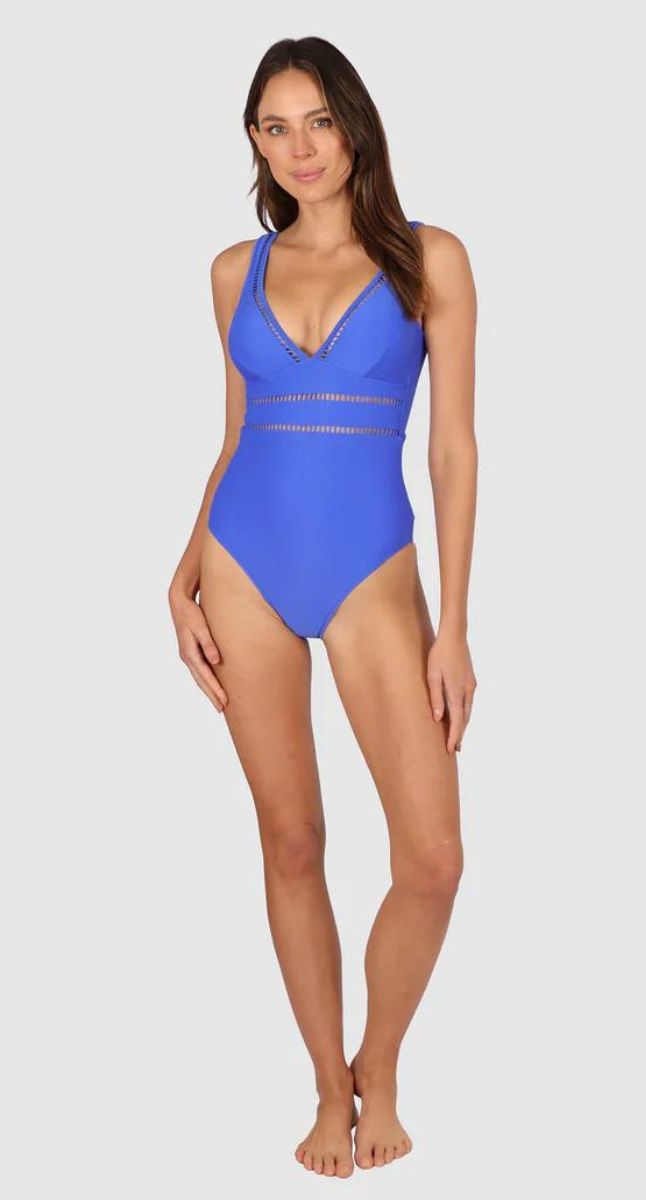 Rococco Long Line One Piece Swimsuit