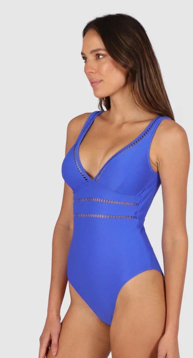 Rococco Long Line One Piece Swimsuit