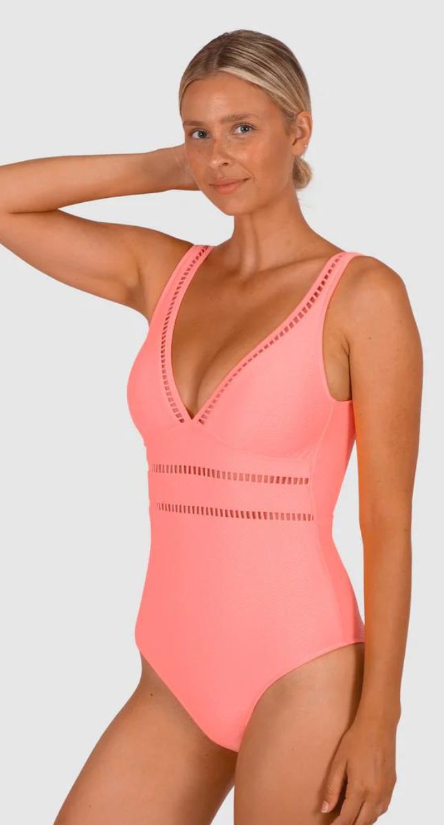 Rococco Long Line One Piece Swimsuit